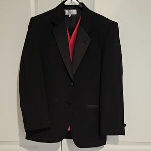 Elegant Black Tuxedo Blazer by